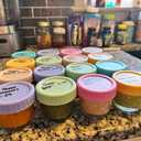 Glass Baby Food Storage Jars w/Lids (4 oz, 24 Pack Set) Snack, Puree, Reusable Small Containers, Breast Milk, Fridge or Freezer, Microwave & Dishwasher Safe, Essential Must Have for Infants