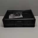 Under Desk Drawer Organizer No Drill Metal Under Desk Storage Drawer Container 2 Slide Out Cabinet Drawer Suitable for Home And Office (Extra Large)