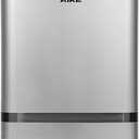 AIKE 400 Sheets Multifold Paper Towel Dispenser Wall Mount for Commercial with Lock Large Capacity, Silver(Folded Size 9.0" x 3.5" Or Smaller)
