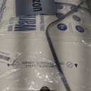 Westinghouse Electric Blanket Full, Heated Blanket Full Size with 10 Heating Levels and 1 to 12 Hours Heating Time Settings, Flannel to Sherpa Reversible, Machine Washable (80" x 84", Beige)