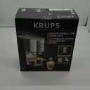 KRUPS Stainless Steel Espresso Machine: 15-Bar Pump Pressure, Milk Frother for Cappuccino and Latte, Fast Pre-Heat, 2-Cup Capacity, Cup Warmer, Easy Cleaning, 1350W, Silver