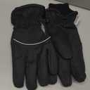 rivmount Winter Gloves with Waterproof/Touchscreen/Warm, Thermal Snow Glove for Cold Weather Running, Ski, Cycling, Women Men (Large, Peat Black)