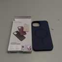 ESR for iPhone 15 Case with MagSafe, Supports Magnetic Charging, Slim Liquid Silicone Case, Shock Absorbing, Screen and Camera Protection, Cloud Series, Black