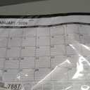 Desk Calendar 2026(January 2026 - June 2027)2026 Desk Calendar Large 22 x172026 Calendar,Classic Black,Large Calendar 2026-2027 with Plastic Cover, 2026-2027-JAN-1PC