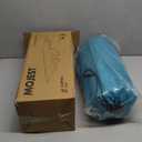 Mojest Ultralight Camping Cot for Adults, Portable Folding Camping Bed, Supports 350 lbs  Lightweight for Travel, Camping, Hiking, Backpacking, Mountaineering (Blue)