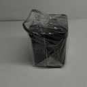 Kitchen Trash Can with Lid, LALASTAR Wall-Mounted Under Sink Small Garbage Can for Kitchen, Bathroom, Compost Bin Countertop, Cabinet Trash Can Hanging, 1.8 Gallon, (Black, 7L)