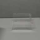 Manual Label Dispenser Acrylic Adjustable Clear Label Holder Sticker Dispenser for Office Home Business Tabletop(10 x 6 x 6 Inch)