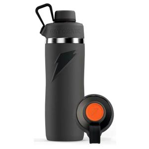 Sports Water Bottle with Spout Lid, 22 oz, Gray