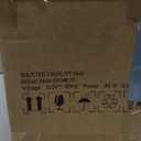 VEVOR Shutter Exhaust Fan, 10'' with Temperature Humidity Controller, EC-motor, 820 CFM, 10-Speed Adjustable Wall Mount Attic Fan, Ventilation and Cooling for Greenhouses, Garages, Sheds, ETL Listed