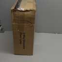 Dimmable Floor Lamp - 3 Lights Arc Floor Lamps for Living Room, 1000LM Modern Tall Standing Lamp With Beige Shades & Heavy Base, Mid Century Tree Floor Lamp for Bedroom Office, 3 LED Bulbs Included (Matte Black-Beige Linen Shades)