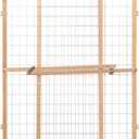 Toddleroo by North States Extra Wide Wire Mesh Wooden Baby Gate: 29.5"-50" Wide & Supergate Ergo Child Gate for Stairs and Doorways