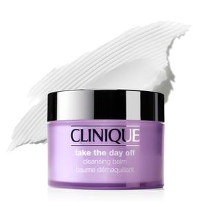 Clinique Take The Day Off Cleansing Balm Makeup Remover | Dissolves Face + Eye Makeup and Sunscreen | For All Skin Types