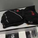 SAVIOR HEAT Heated Gloves for Men Women, Rechargeable Electric Heated Leather Skiing and Snowboarding Gloves (X-Small, Black)