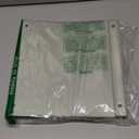 Samsill Plant-Based 1 Inch Durable D-Ring, View Binder, Eco-Friendly, USDA Certified Biobased, 2 Pack, Sage Green