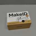 Makeid L1 Label Maker Machine with Tape Includes 3 Rolls - Portable & Rechargeable Label Makers Compatible with 9 12 16mm Tape - Mini Bluetooth Labeler for Organizing Office Home School (White)