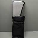 Tuningpros SS-111 Custom Fit Car Windshield Sun Shade Protector, Sunshade Visor Silver & Grey 1-pc Set Compatible With 2015-2019 Ford Mustang