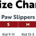 Lazy One Animal Paw Slippers for Kids and Adults, Fun Costume for Kids, Cozy Furry Slippers (Large, White)