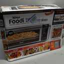 Ninja Digital Air Fryer & Toaster Oven | 8-in-1 Functionality | Flip-Up Design | XL Capacity | Air Fry Basket, Sheet Pan, Wire Rack & Crumb Tray | 1800 Watt | Silver | SP101
