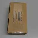 Leydebong Classic Gold Passage Door Knob - Satin Brass Interior/Hallway/Closet Door Knob (1 Pack)