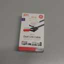 GE Home Electrical GE DVI-D Dual Link Cable, 10 Foot Cable, Video, 1600 X 1200 and Higher, for PC, Digital Monitor or HDTV, Black, 34508