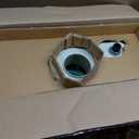 TOTO Drake Two-Piece Elongated 1.6 GPF TORNADO FLUSH Toilet with CEFIONTECT, Cotton White - CST776CSG#01