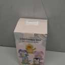 Breathing Stuffed Animal, Soothe Snuggle Pink Bunny Plush for Anxiety Adults and Kids, Soothing Stuffed Animal, Soft Breathing Plush Bunny Gifts with Realistic Breathing and Lights