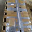 Pamapic 8 Drawers Vanity Desk with Mirror and Lights,Makeup Vanity with Power Outlet, 15 Storage Dresser with Mirror, Adjustable Width, Golden Handles Dressing Table, White