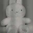 Kids Preferred Miffy Baby 10 in Plush - Embroidered Details, Miffy Logo on Paw, Super Soft Cozy Plush, for Ages 0 Months and up, Beans in Bottom