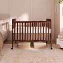 Dream On Me Full Size Carson 3-in-1 Convertible Baby Crib, Locking Wheels