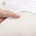 Color&Geometry Long Bathroom Rugs Runner 24x43, Extra Large- Upgrade Your Bathroom with Soft Thick White Bath Mat- Plush, Non Slip, Absorbent, Washable Microfiber Bath Runner Rug for Shower/Tub