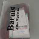 Baruisi Long Curly Wavy Red Wigs for Women Side Part Natural Looking Cosplay Synthetic Fiber Wig Heat Resistant Replacement Hair