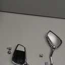 DREAMIZER 8MM 10MM Motorcycle Rear View Side Mirrors Skull Skeleton Hand Claw Chrome Handlebar Mirror