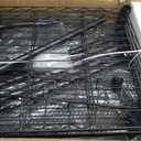 Adjustable Heavy Duty Clothes Rack, Black Metal Garment Rack with Shelves, Clothing Racks for Hanging Clothes Freestanding Wire Wardrobe Closet, 76.8" L x 17.1" W x 77" H, Max Load 900lbs