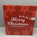 2 Pack 18" Lighted Large Artificial Poinsettias for Outdoors LED Poinsettia Flowers Artificial Faux Poinsettia Plants Poinsettia Christmas Decorations for Office Home Kitchen Decor (Red)