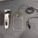 Philips Norelco S9000 Prestige Electric Shaver with Qi-Charger, Precision Trimmer and Premium Case, SP9872/86