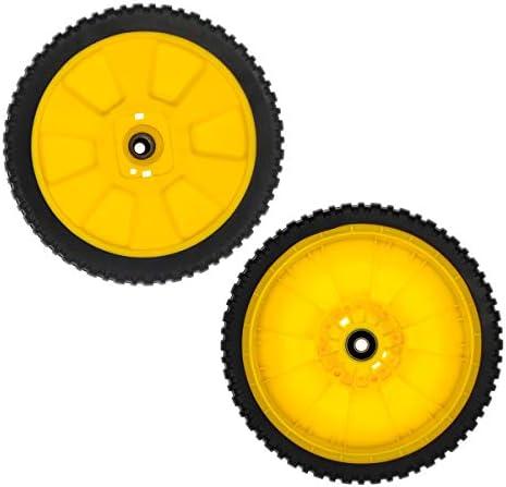 2pcs Lawn Mower Wheel for Oregon 72-115 AM115138 GY20630 for John Deere 14PB 14SB 14SE 14PT 14ST JA65 JX75 JE75