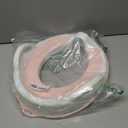 Jool Baby Potty Training Seat for Boys and Girls With Handles, Fits Round & Oval Toilets, Non-Slip with Splash Guard, Includes Free Storage Hook (Pink)