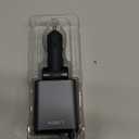 LISEN Retractable Car Charger, for Valentines Day Gifts for Him, 69W Cars Adapter USB C Fast Charger for iPhone 17 Pro Max 16, Car Accessories Gadgets for Men, Anniversary Birthday Gifts for Men Women (31.5 Inch, Grey)