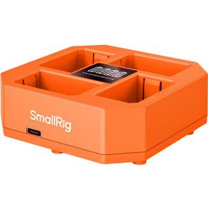 SmallRig NP-FZ100 4-Slot Charger for Sony Battery, PD 60W Fast Charge Battery Charger with LED Status, for K&F NP-FZ100 Battery, Safe for Sony A7V A7III A7IV A7SIII A6600 A6700 FX3 FX30 ZV-E1 ZV-E10II