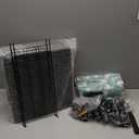 Cat Cage, 3-Tier DIY Cat Enclosures Catio, Cat Playpen Indoor & Outdoor with Hammock, Detachable Metal Wire Kennel Cats Crate, 2x3x3 Exercise Place for 1-3 Cats/Kitten