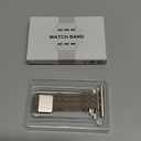 MARGE PLUS Slim Milanese Loop Compatible with Apple Watch Band for women 41mm 40mm 38mm 42mm 46mm 45mm 44mm, Stainless Steel Magnetic Mesh Strap work on iWatch Series 11 10 9 8 7 6 5 4 3 & SE 3 2 1 (Starlight)