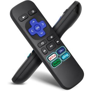 Replacement Remote for Roku Box,for Roku Express, Premiere, 1, 2, 3, 4 (HD, LT, XS, XD) - NOT for Stick, TV or Game