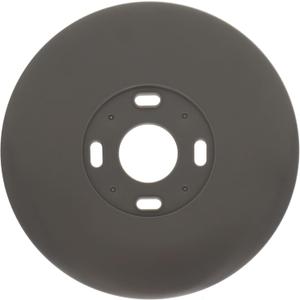 MODERN WAVE - Google Nest Thermostat Wall Plate Imperfections Cover 1-Pack (Round, Grey)