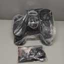 MERACH Under Desk Elliptical Machine, Leg Exerciser While Sitting for Seniors with Remote Control & 12-Speeds, Quiet Portable Electric Seated Pedal Exerciser Machine for Home Office