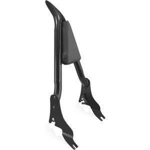 YHMOTO Detachable Passenger Backrest Sissy Bar for Harley Touring Road King Road Glide Street Glide Electra Glide CVO 2009-2026
