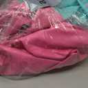 VOFiTNY Gymnastics Tumbling Equipment Air Barrel Inflatable Octagon Tumbler Roller Back-bend Trainer Cheerleading Without Pump (3.3'L x 2'D, Pink/Mint Nopump)