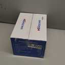 Mxnsewr Mattress Vacuum Cleaner, Ultrasonic Bed Vacuum Cleaner with 18Kpa Strong Suction, 150°F Heat & 253.7nm UVC Light, Intelligent Dual Cup, OneClick Dust Removal for Bed, Sofa, Pet Hair, Grey