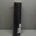 DEXI Front Door Mat Outside Entrance Rubber 19x30, Welcome Floor Doormat Heavy Duty Non Slip, Dirt Trapper Waterproof Exterior Entry Mats All Weather for Patio Entryway Drainage, Black (1'7" x 2'6" (Rectangular))