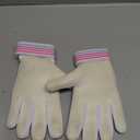 Soccer Goalie Gloves  Goalkeeper Gloves for Kids Boys Girls Youth, Goalie Gloves for Kids 8-12 with Strong Grips, 100% Latex Palms, Breathable & Protective Design for Training Match (7, Pink)