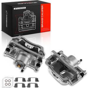 A-Premium Front Left and Right Side Disc Brake Caliper with Bracket